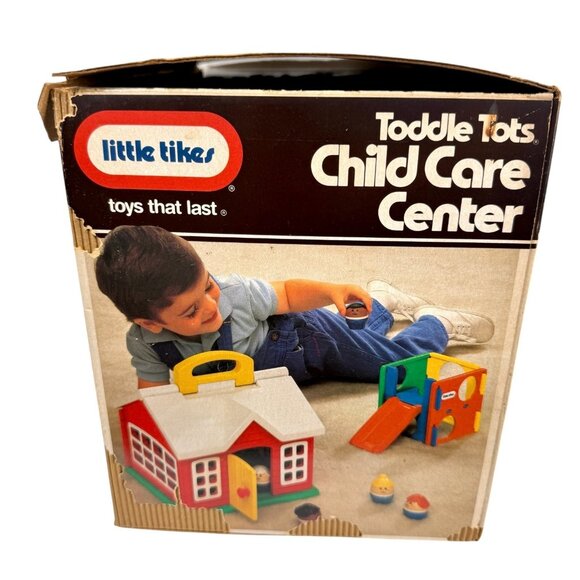 Vintage Little Tikes Toddle Tots Child Care Center 0980 1989 With Box - Picture 15 of 16